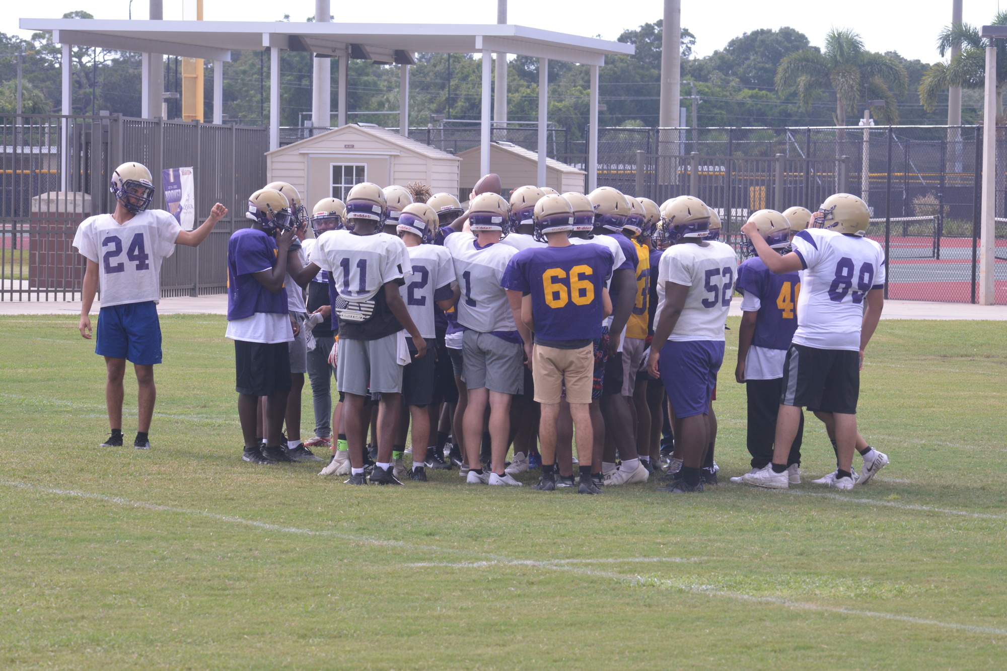 The Booker High football team had just 30-35 players consistently attend summer workouts, Baraka Atkins said, but they'll play in 2021 with the hopes of adding more players as they go.