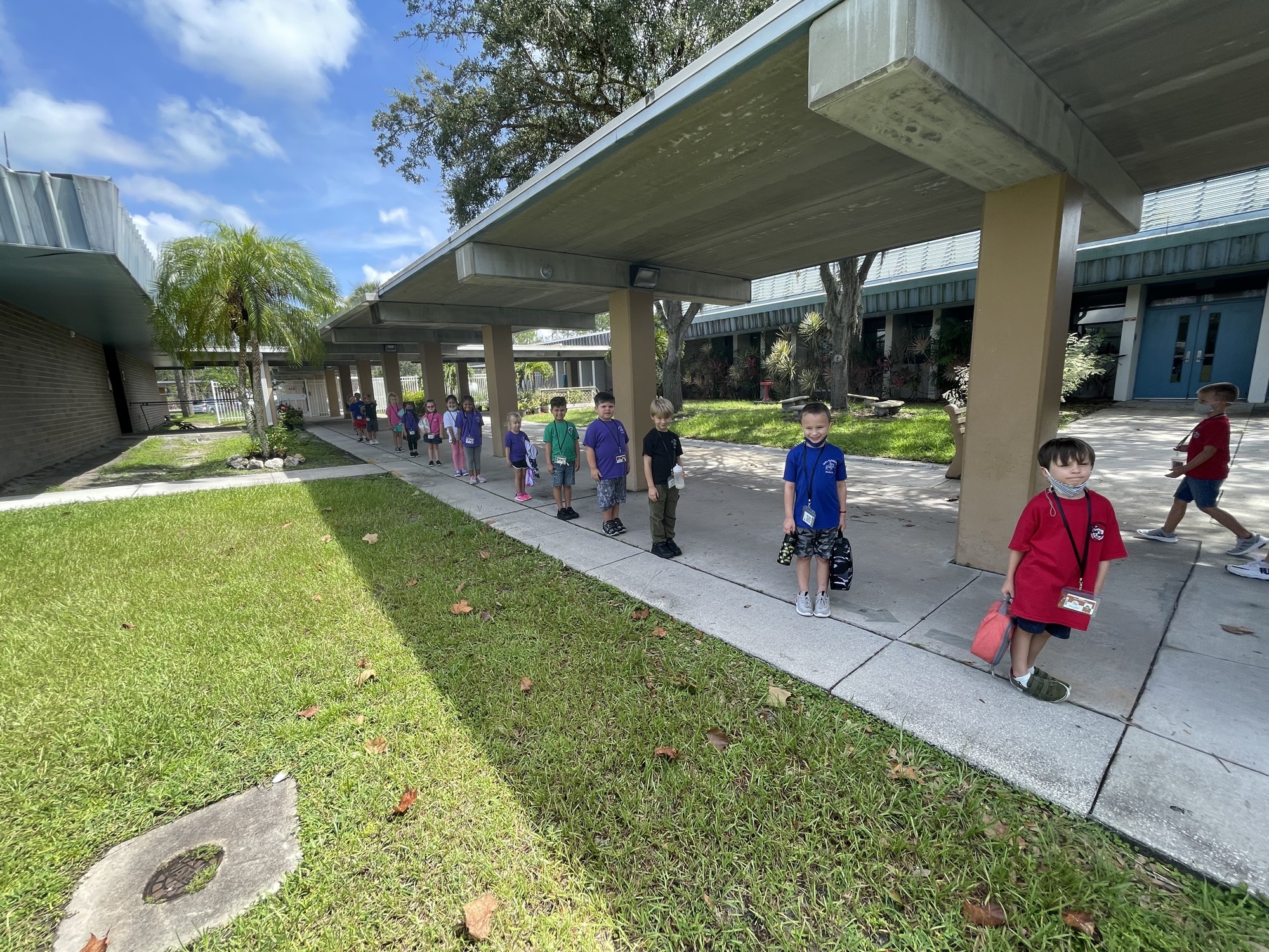 Tara Elementary School students make their way to lunch. The school is scheduled for renovations and an addition. Courtesy photo.