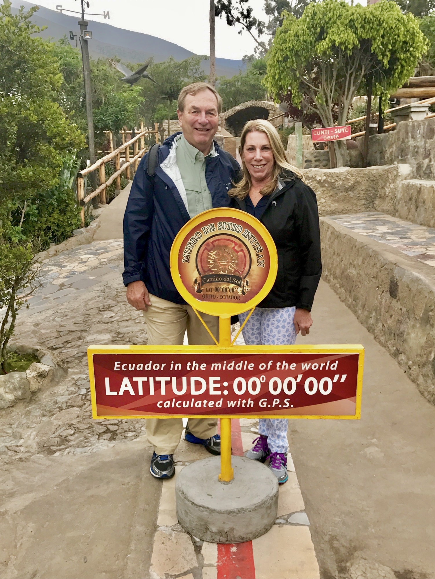 Jack and Nancy Rozance in Quito, Ecuador. Courtesy photo.