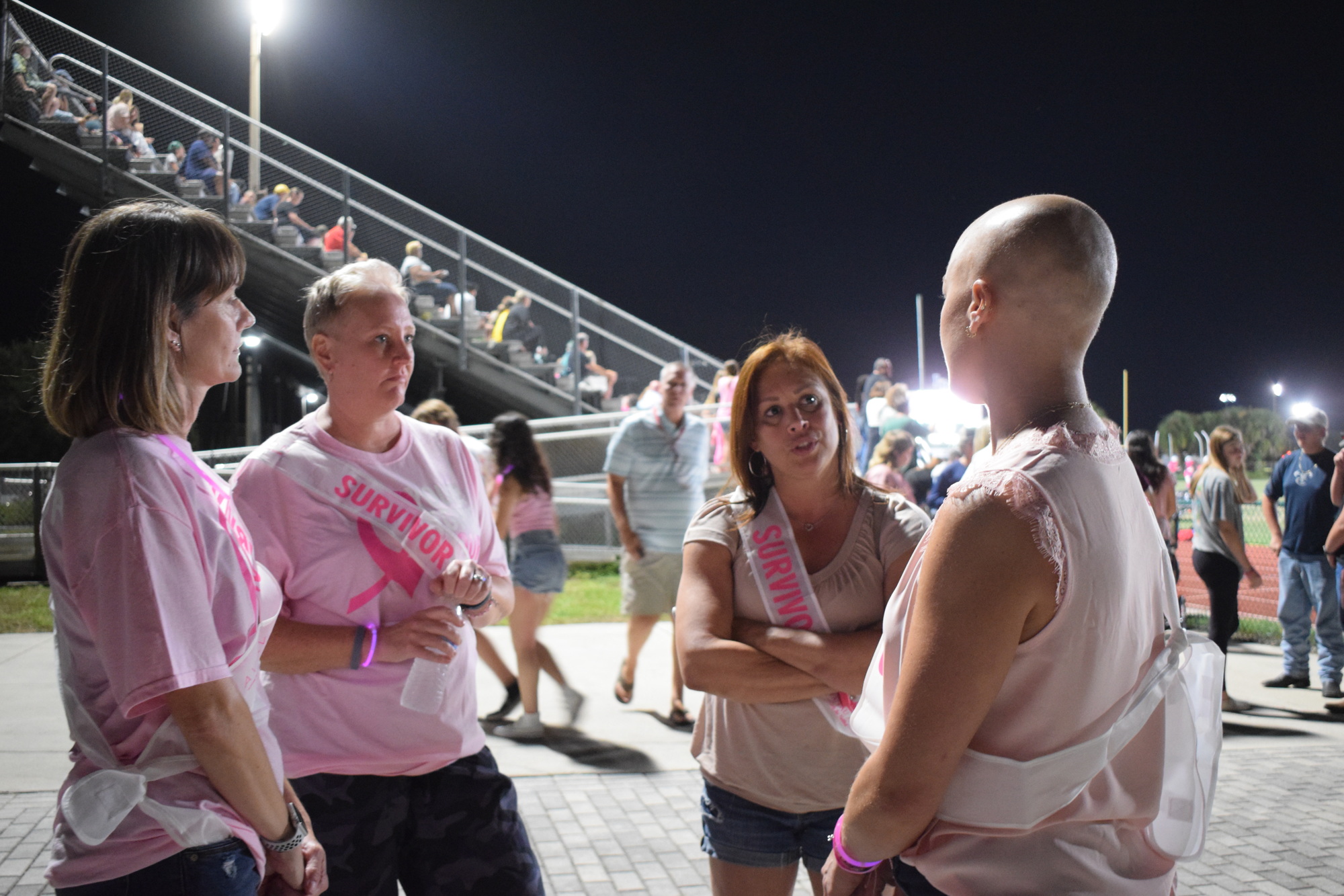 East Bradenton's Corina Geiger, Summerfield's Betsy Young, Lakewood Ranch's Giselle Ucciferri and Bradenton's Megan Yost talk about their breast cancer diagnoses, treatment and more.