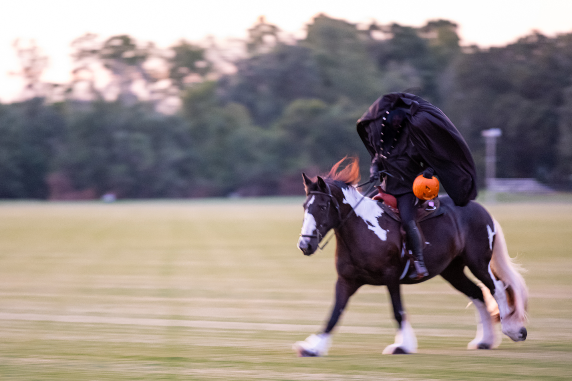 The headless horseman always steals the show in the 