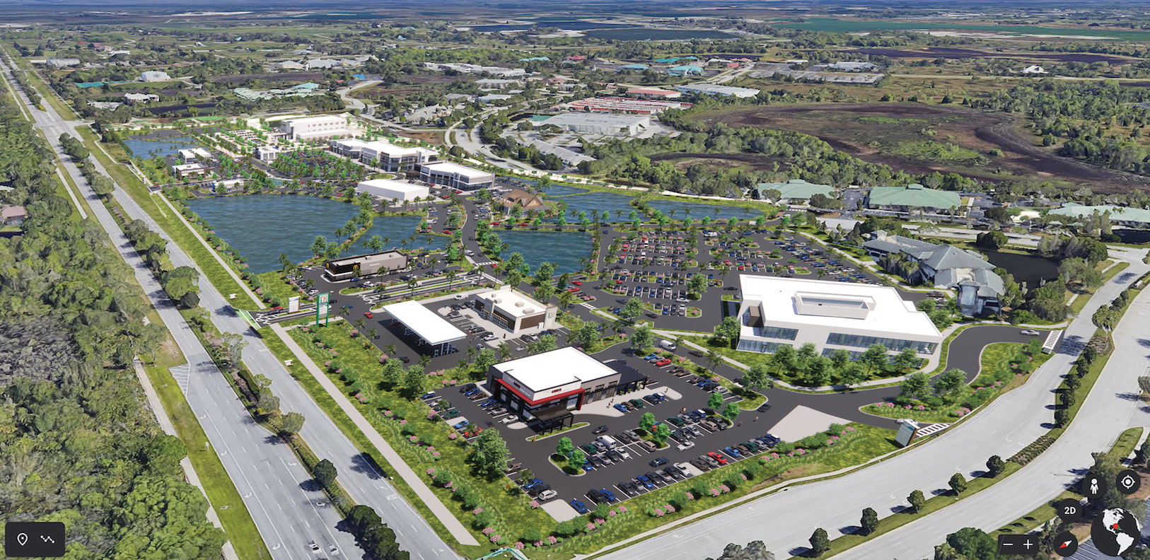 This is a look at what's to come at Center Point at Lakewood Ranch. Center Point will feature 250,000 square feet of retail space, three specialty restaurants and much more when completed in 2023. Graphic Provided.