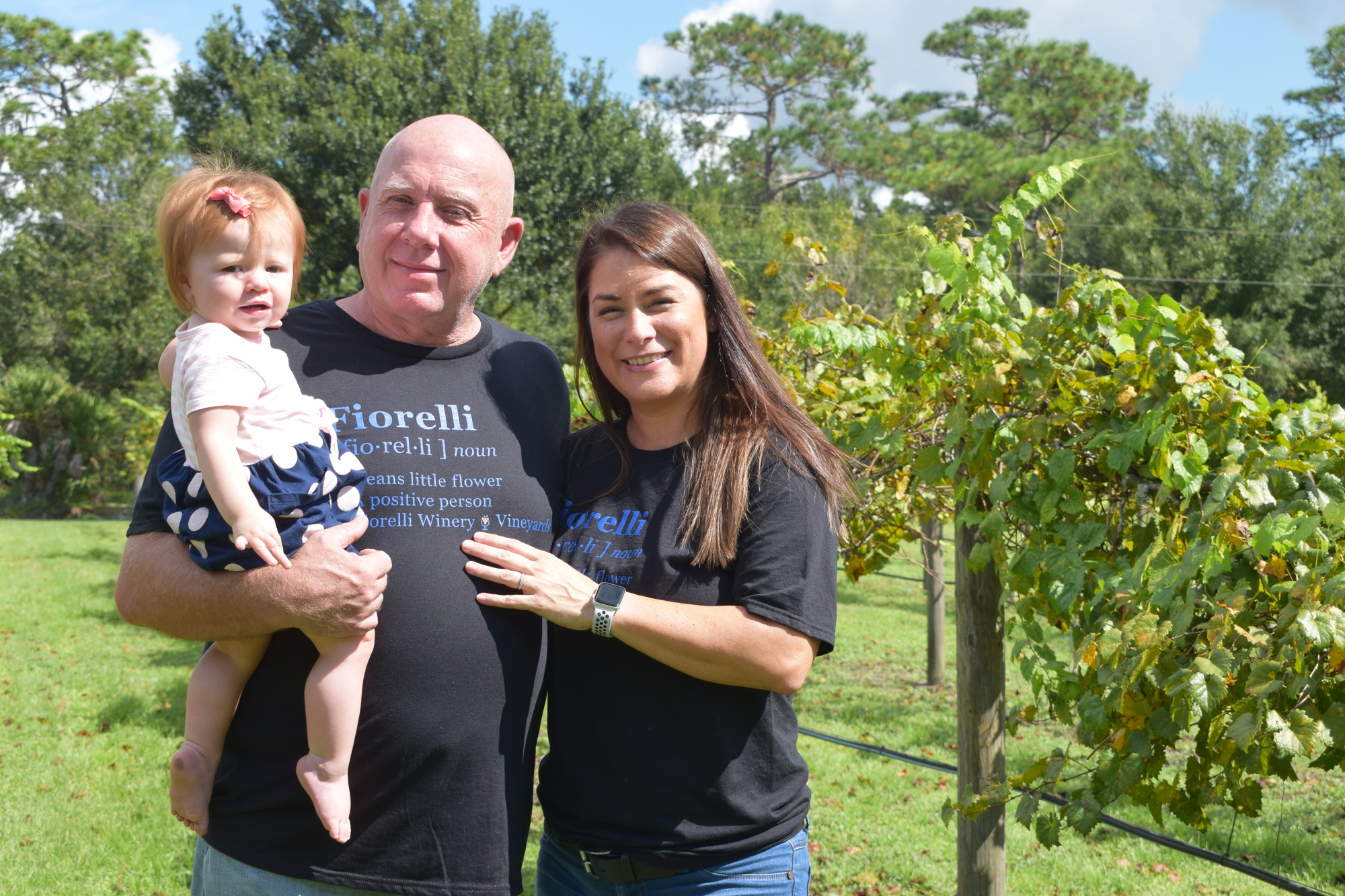 John and Kristin Hokanson hope to build on the legacy of Fiorelli Winery and Vineyard for their daughter, Madison.