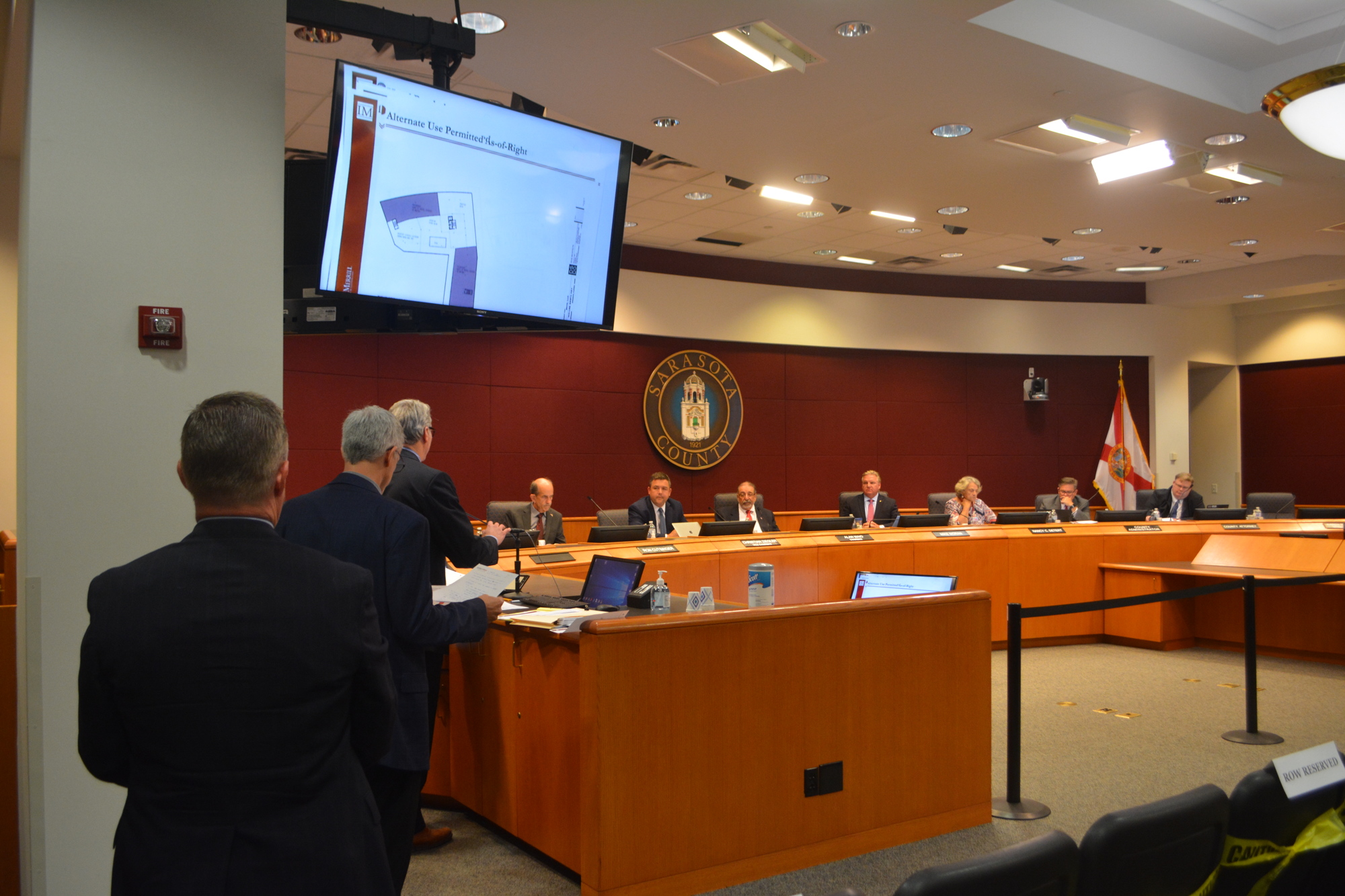 Bill Merrill, a land use attorney representing the developer, argued Wednesday that a hotel represented a less intensive project than some uses allowed by right on the Siesta Key property.