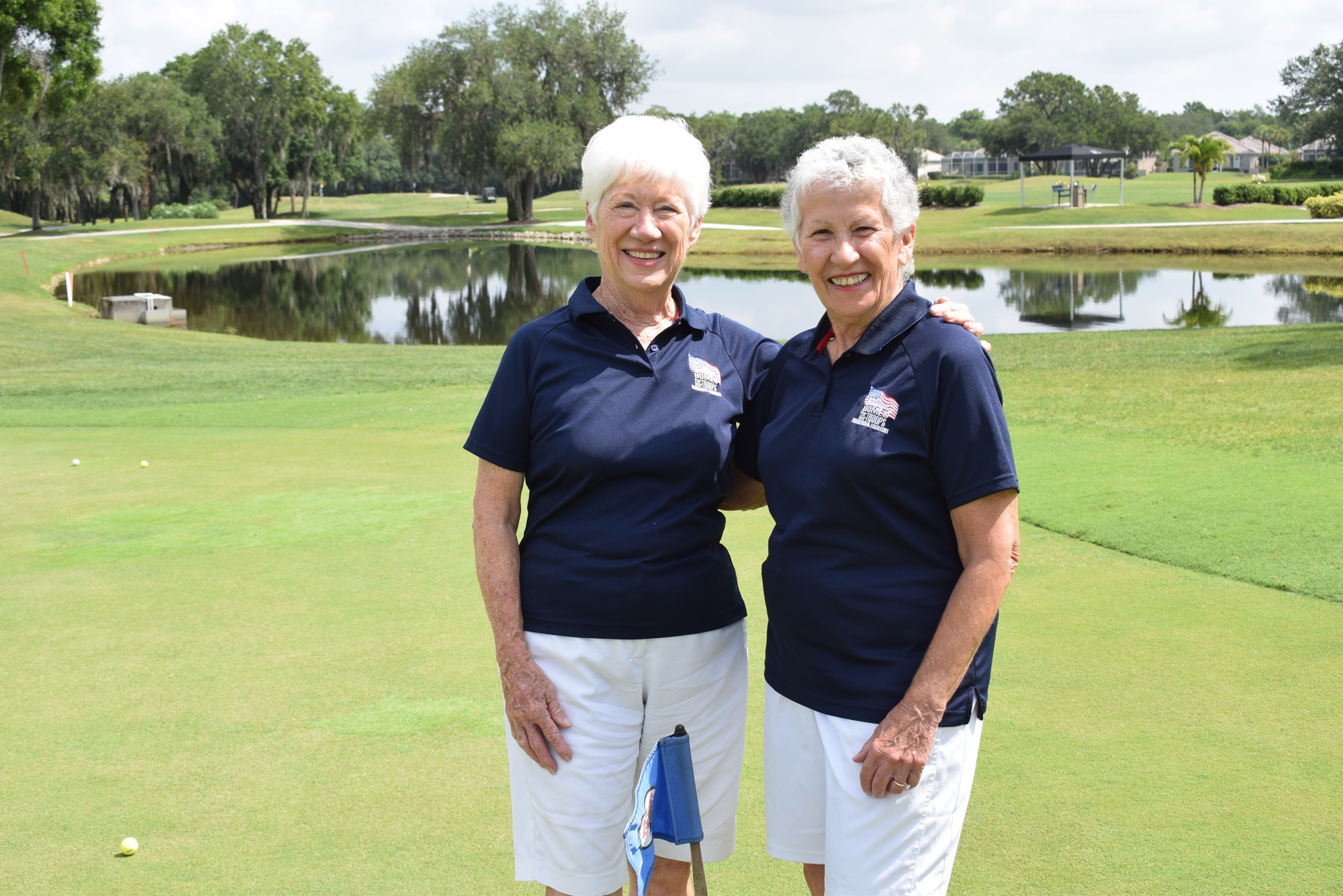 Kathi Skelton and Deb Kehoe have run the  Rosedale Golf Classic to benefit Homes for Our Troops since 2014.