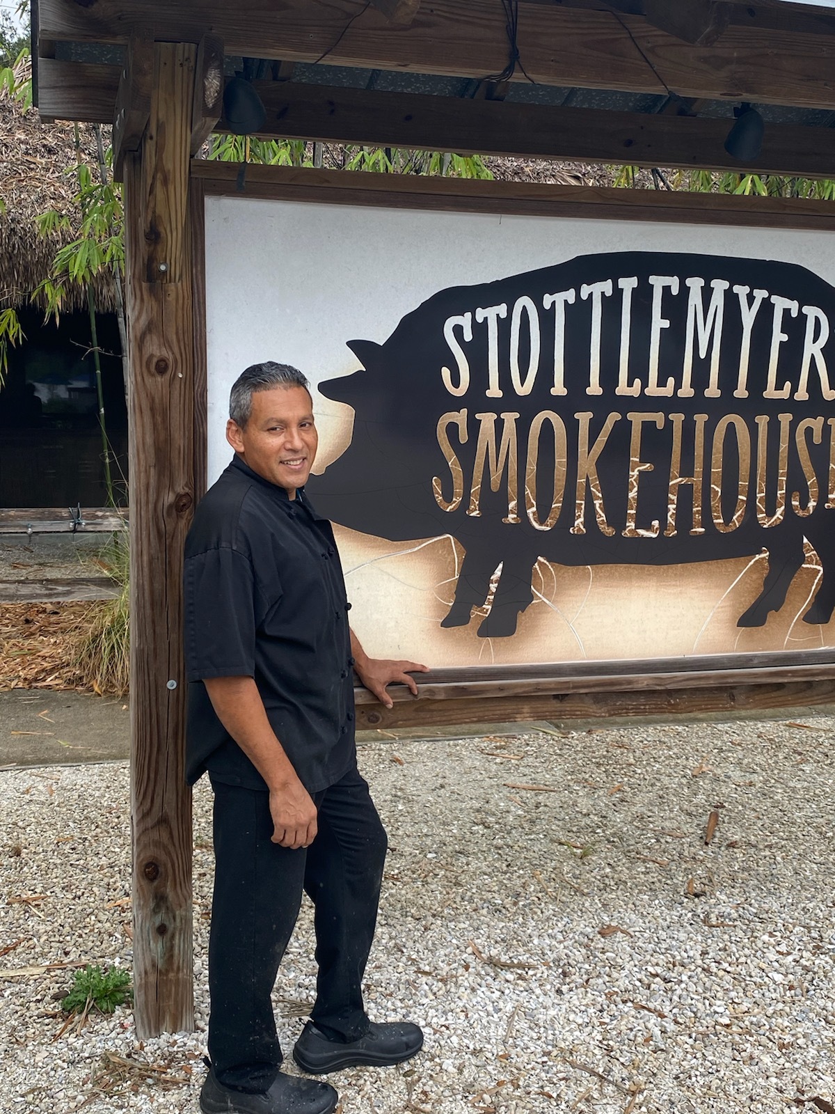 Chef Felix Morales with Stottlemyer's