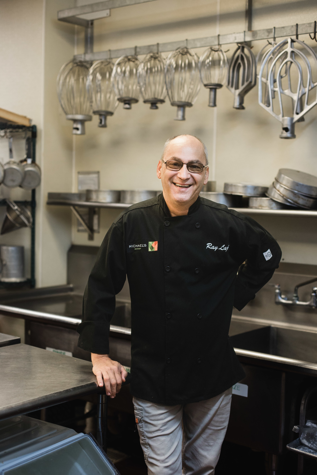 Chef Ray Lajoie is the pastry chef at Michael's On East