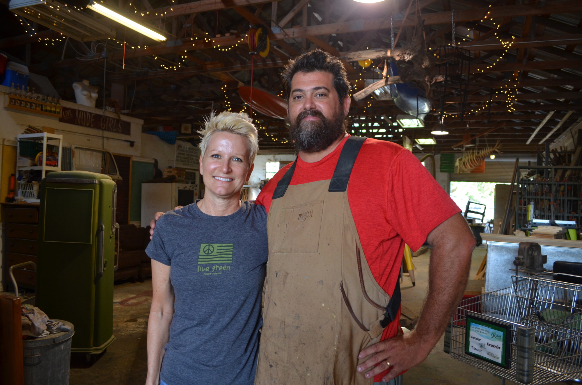With their new artist collective, Central Avenue Makers Space, Shawn O'Malley and Victoria Arendt hope to promote sustainability — and Sarasota's underground arts scene.