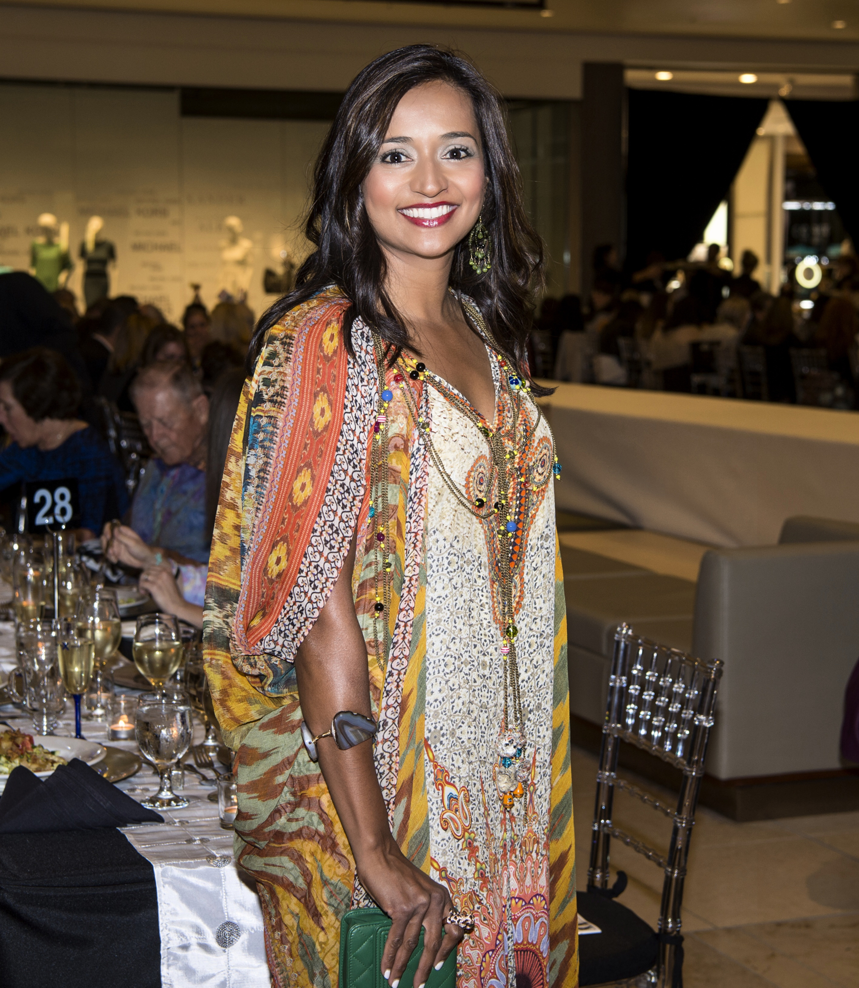 Umbreen Khalidi-Majeed stuns at iconcept 2016 on Feb. 21, held at Saks Fifth Avenue. Photo by Cliff Roles