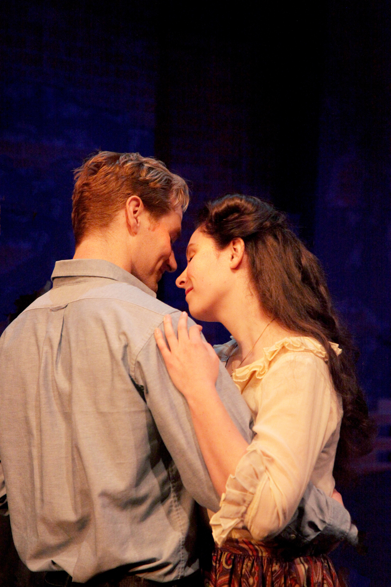 Dustin Babin and Amy Helms in the FSU/Asolo Conservatory's production of 