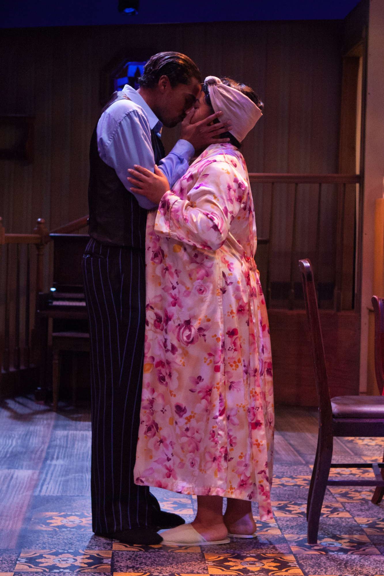 Berniece (Noelle Strong) and Lymon (Michael Mendez). Photo by Don Daly