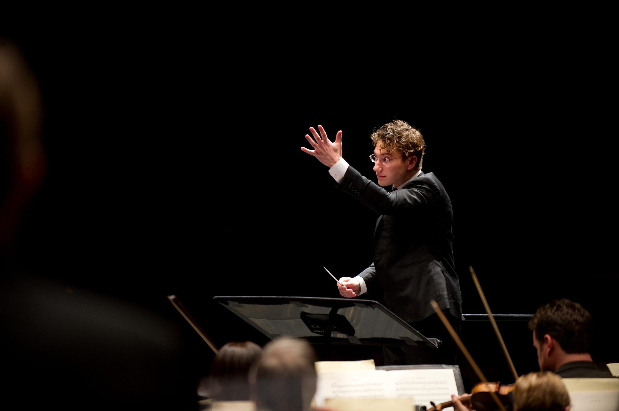 Guest conductor Teddy Abrams