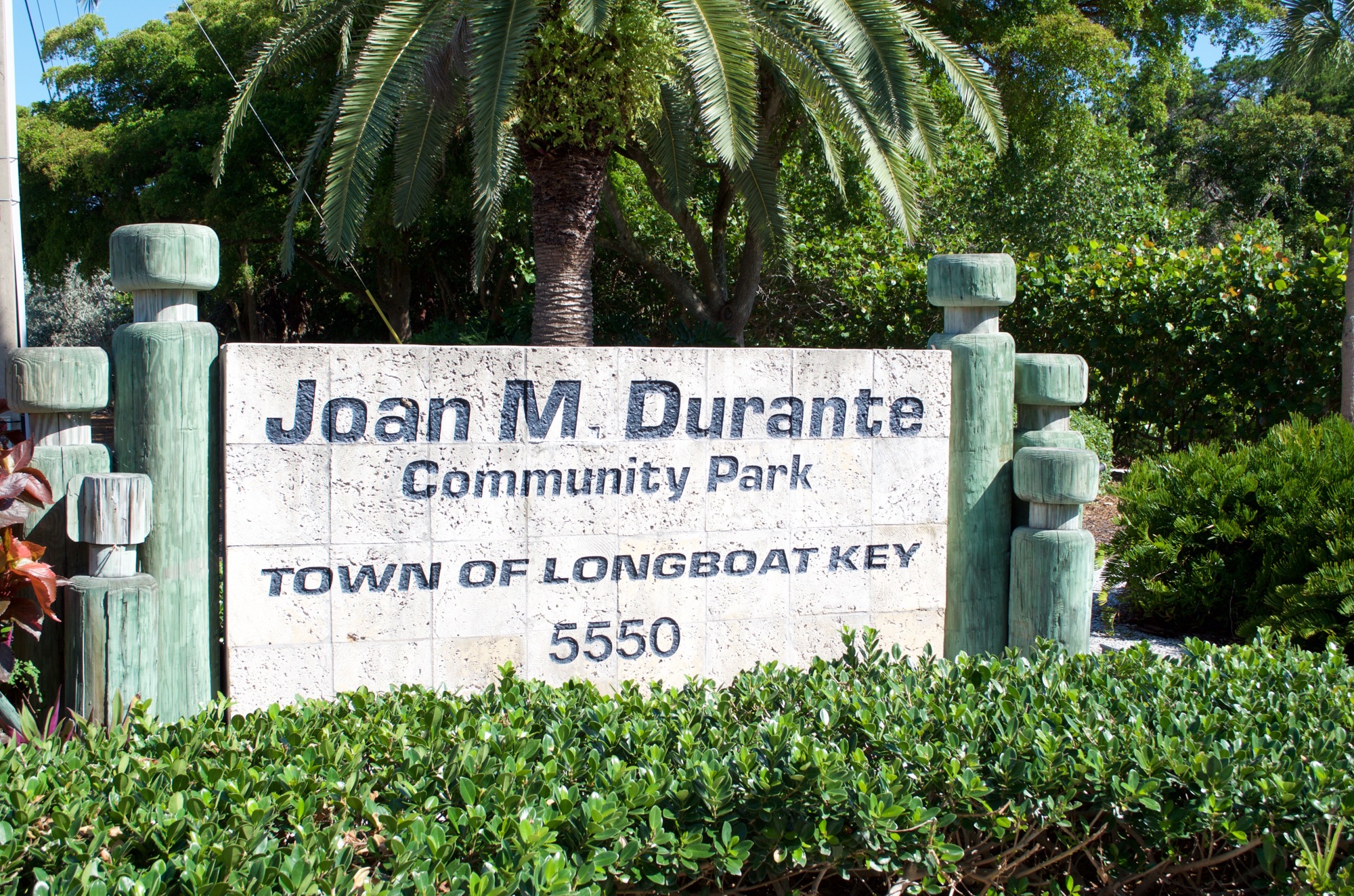 Joan Durante Park is located at 5550 Gulf of Mexico Drive. File photo