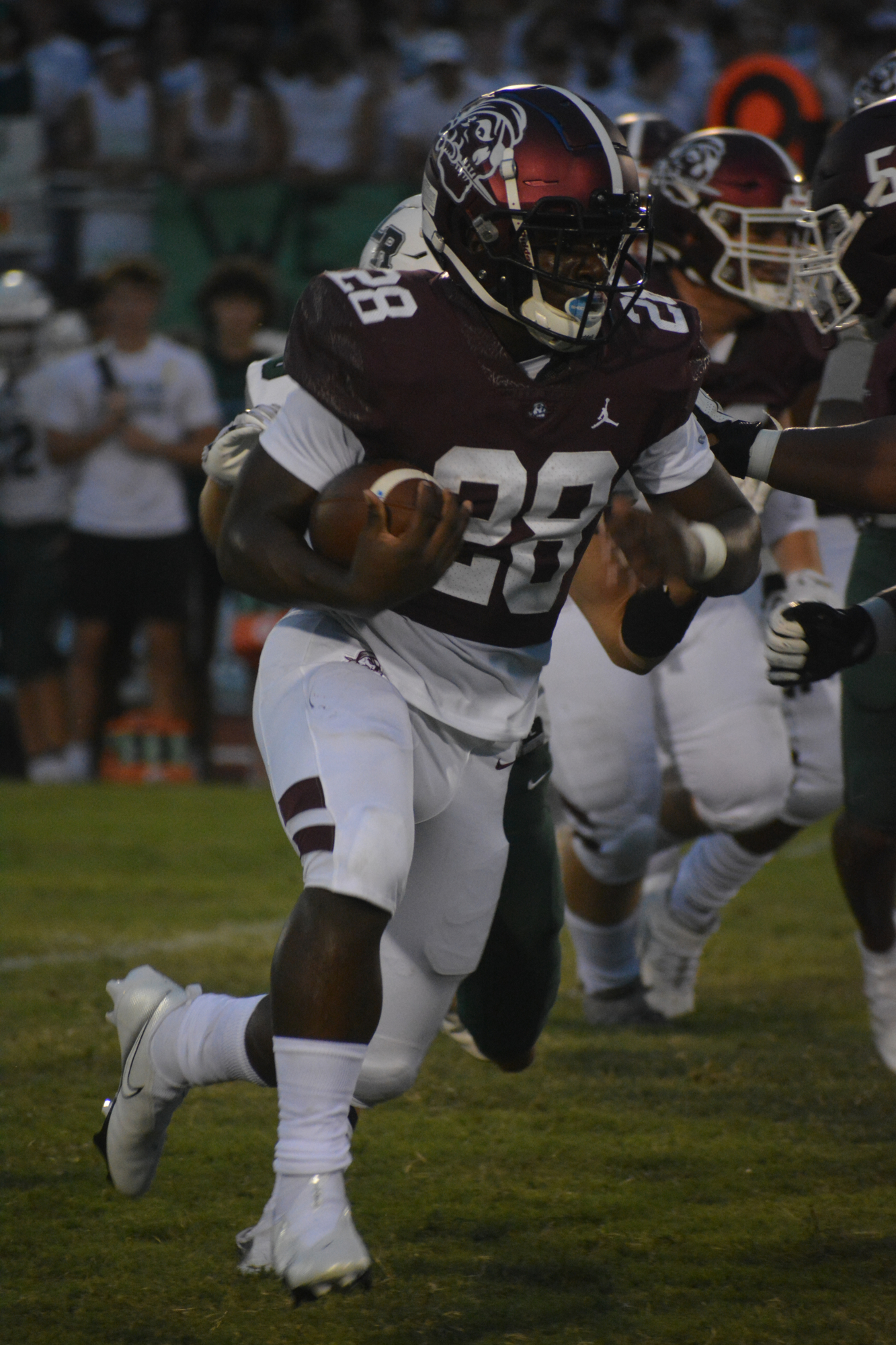 6. Braden River sophomore Trayvon Pinder filled a hole at running back for the Pirates in 2021.