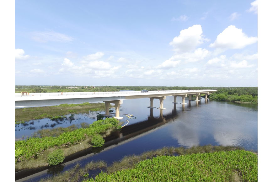 Commissioners discussed the possibility of widening the  Fort Hamer Bridge between Parrish and Lakewood Ranch on Jan. 11. File photo.