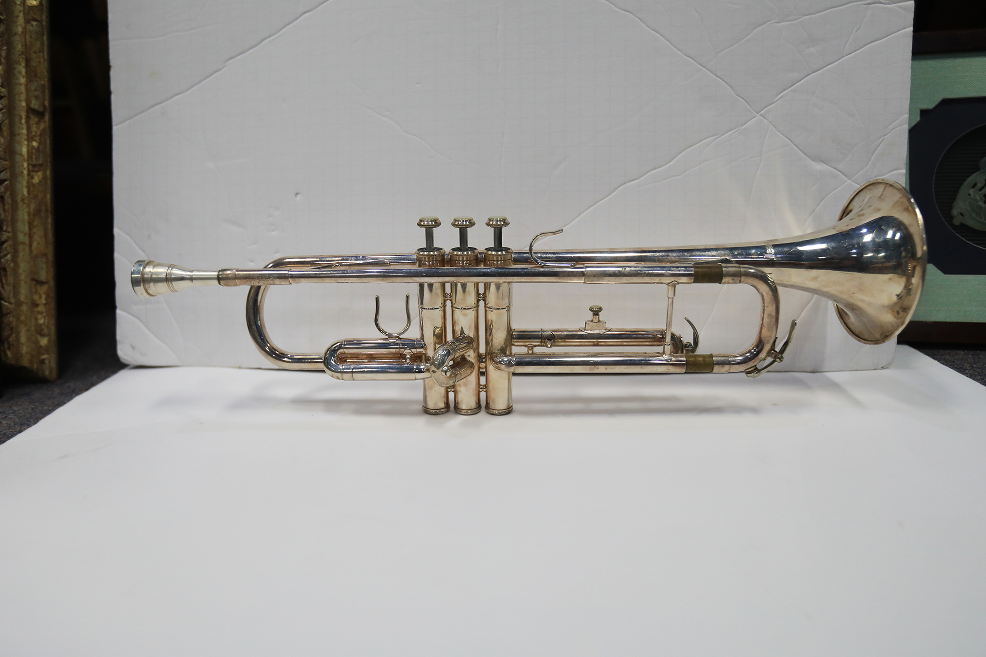 A Louis Armstrong-style trumpet
