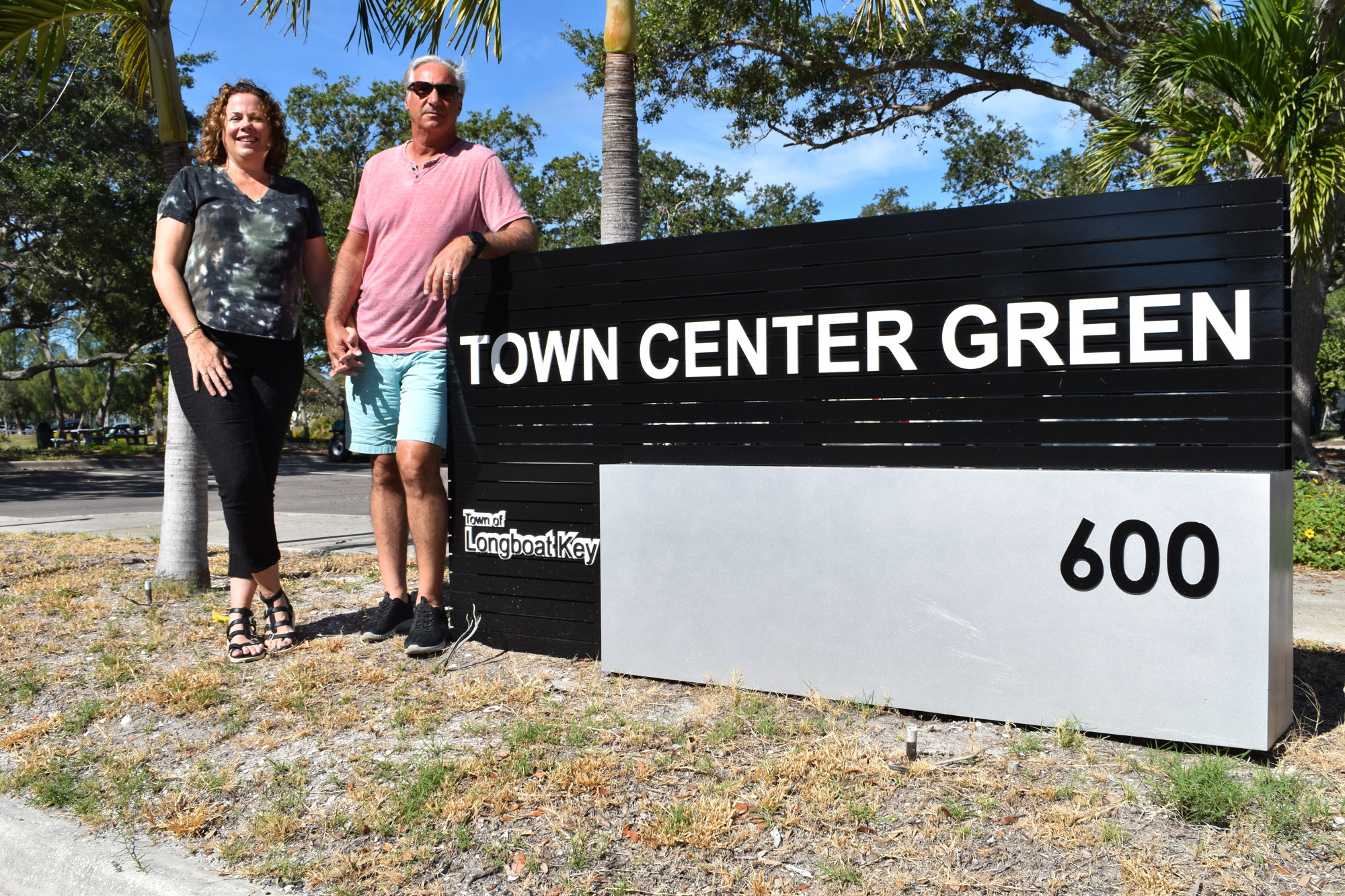 Paul and Sarah Karon agreed to donate up to $500,000 to the town of Longboat Key in exchange for the naming rights to the Town Center stage. File photo