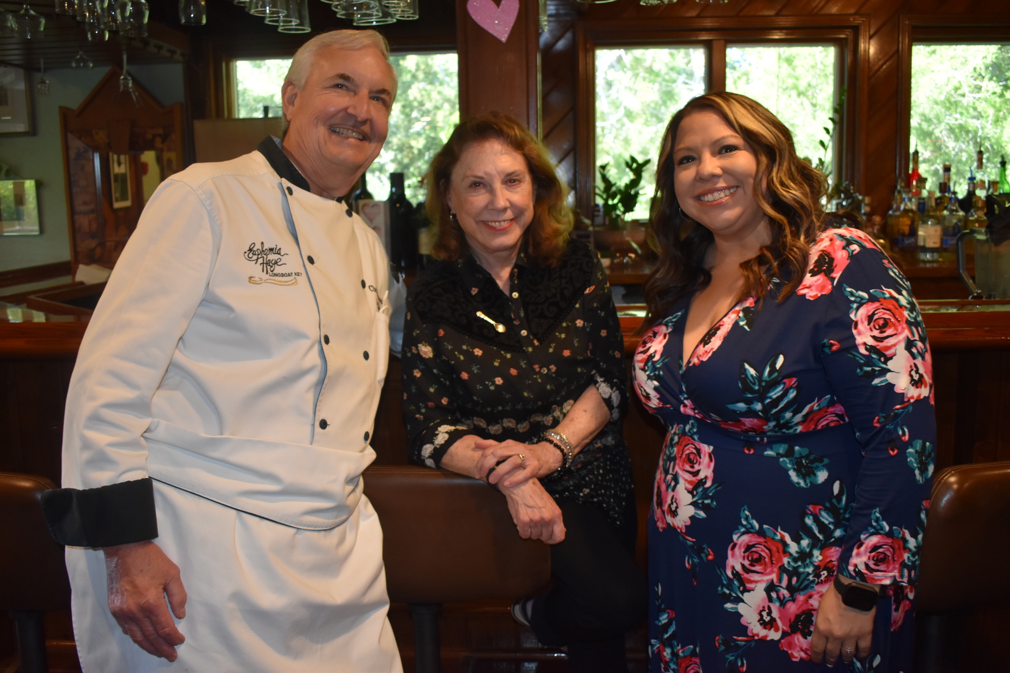 Since May 2007, Amy Whitt (right) has worked with D'Arcy and Ray Arpke at Euphemia Haye. Whitt officially took ownership of the restaurant in December 2021.