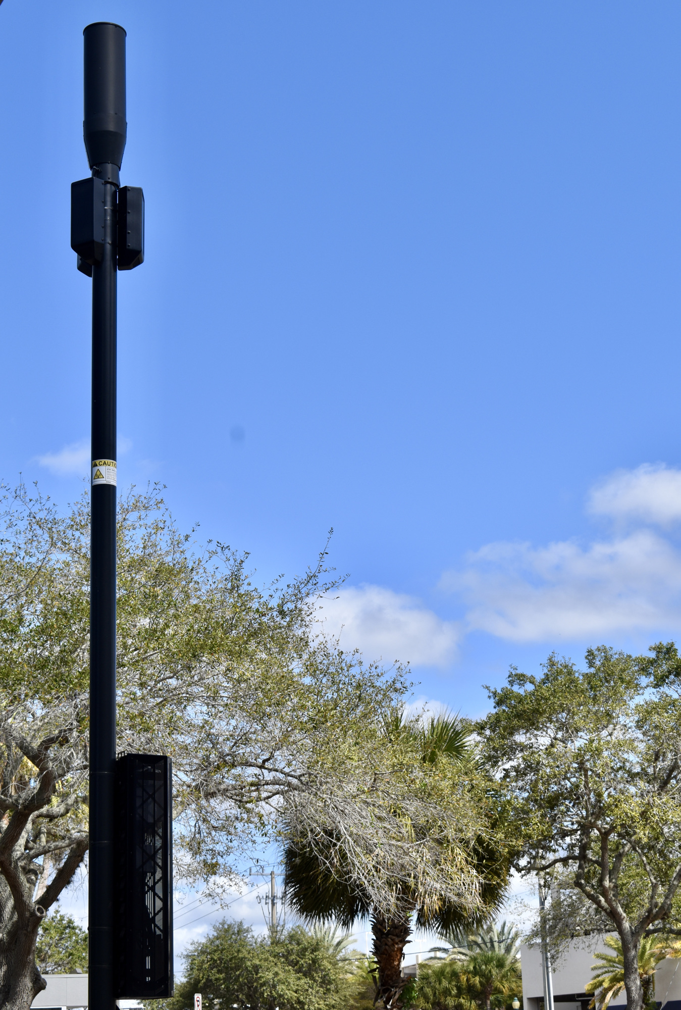 Small-cell poles began popping up around Sarasota in 2019. Verizon installed about 31 between 10th Street, Mound Avenue, U.S. 301 and the bayfront.