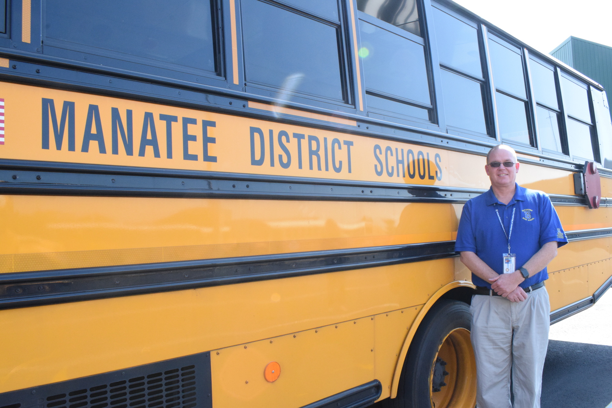 Jamie Warrington, the director of transportation for the School District of Manatee County, says the COVID-19 pandemic has exacerbated the bus driver shortage.