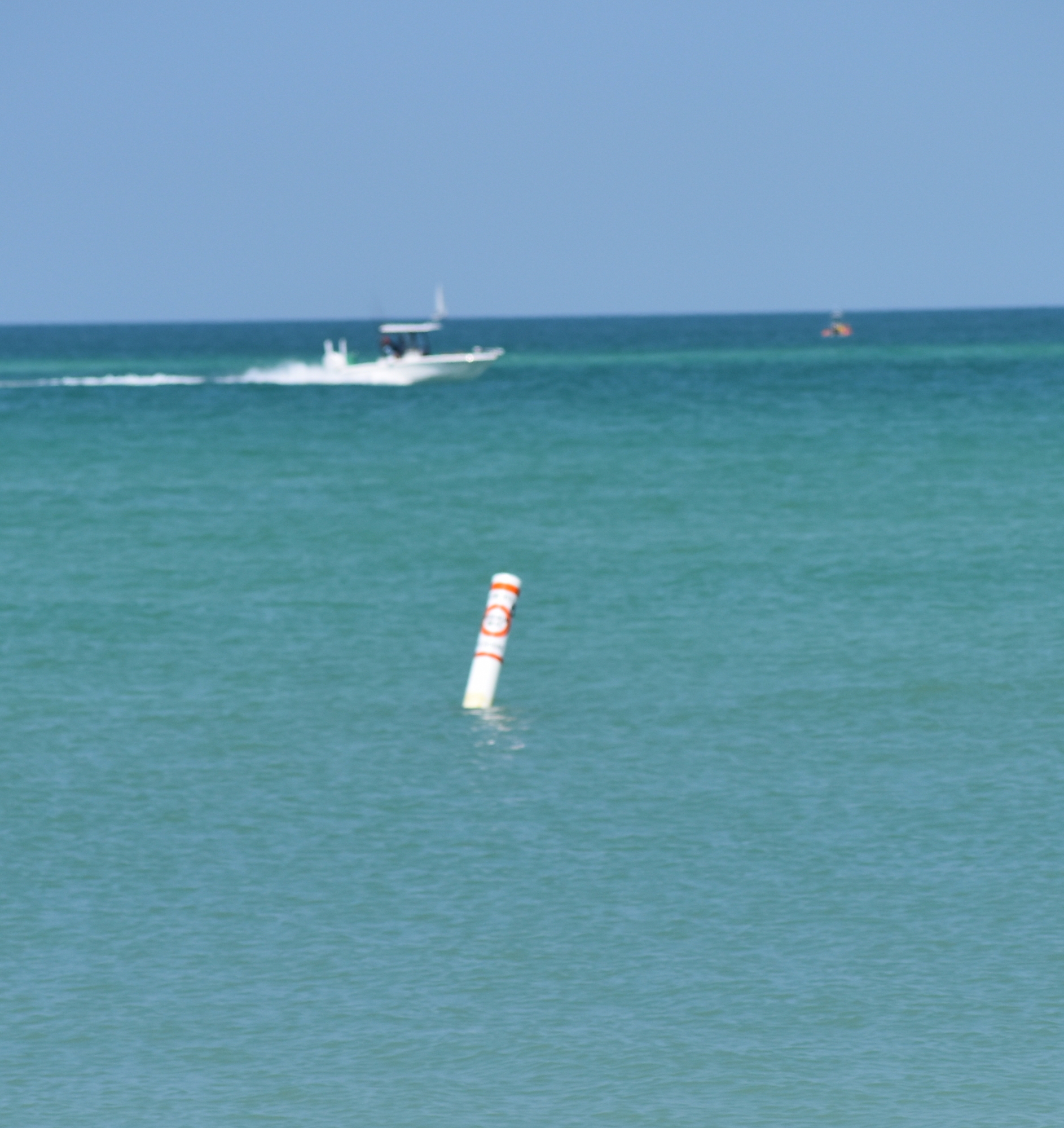 One speaker wanted to see more buoys restored along the beach to mark off safe boating zones. 