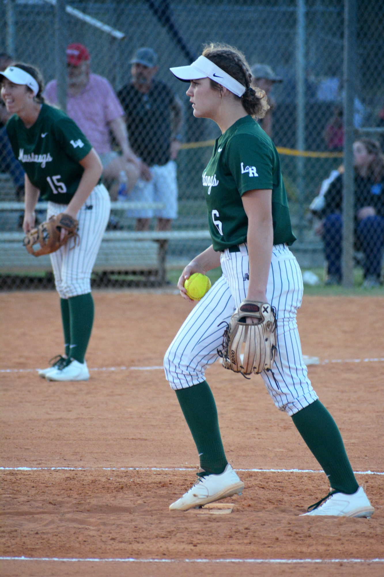 Mustangs Coach TJ Goelz called sophomore pitcher Ella Dodge a 