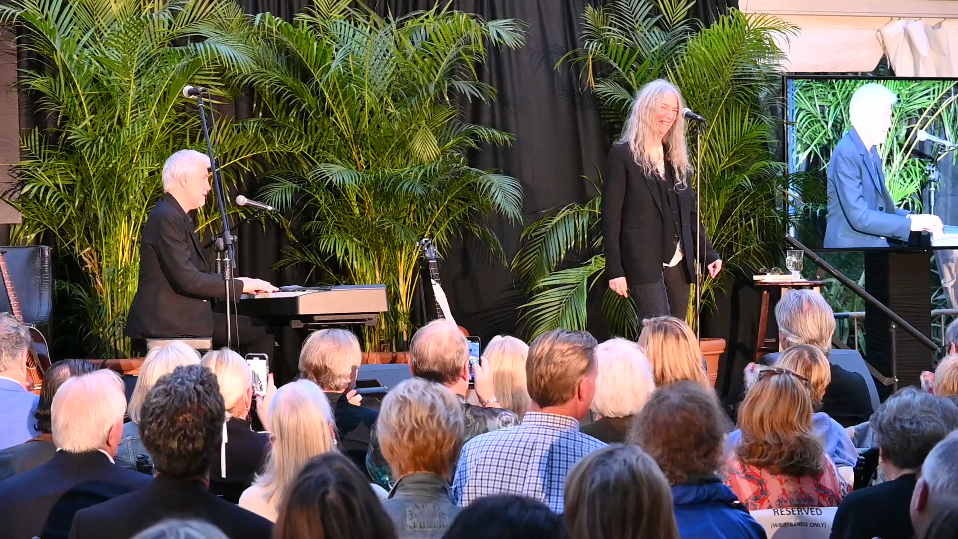 Patti Smith, pictured during a February performance at Selby Gardens, will be coming back as an ambassador. (Photo: Spencer Fordin)