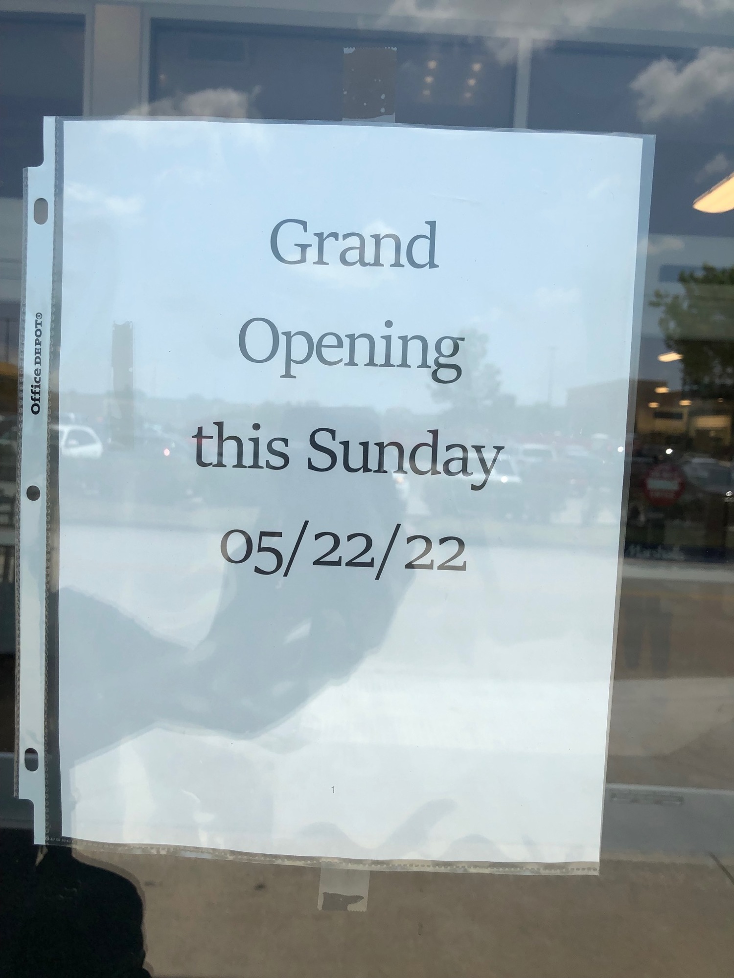Grand opening hours are 8 a.m. to 10 p.m. May 22.
