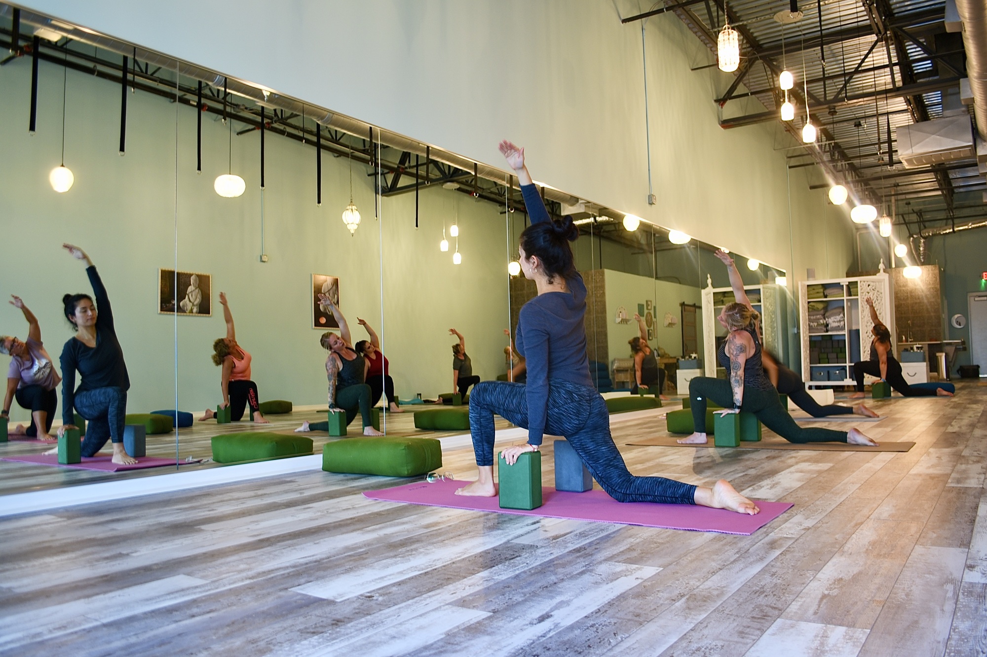 Gentle Hatha is one of The Yoga Barre’s best-attended classes.