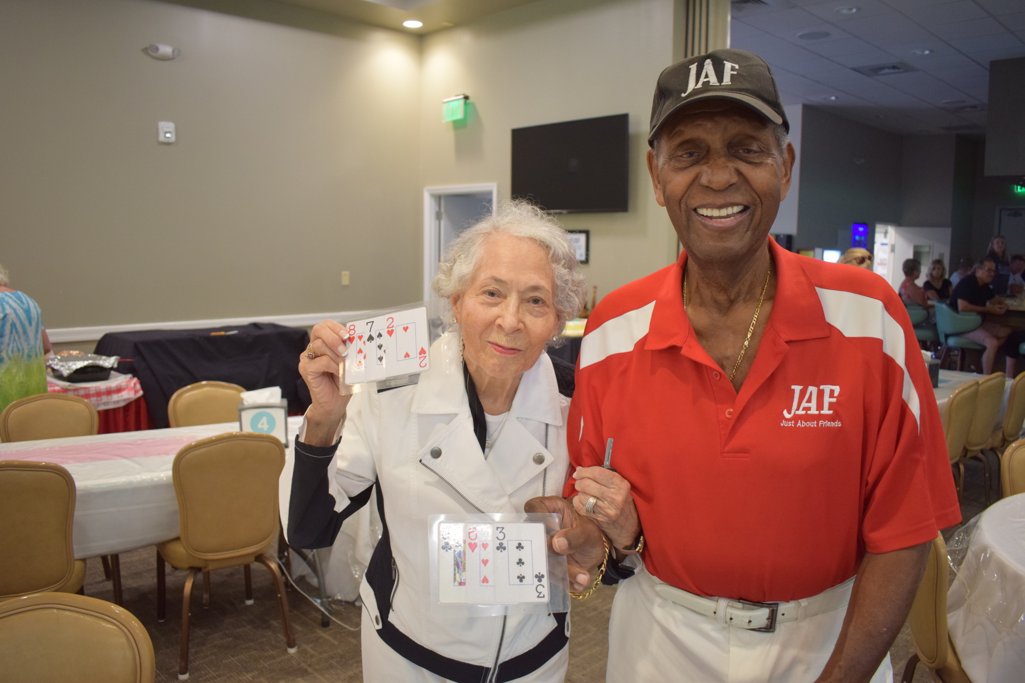 Laura and Leon Harris Jr. still stay active, often playing “Feather Your Nest” at the Lakewood Ranch Elks Club.