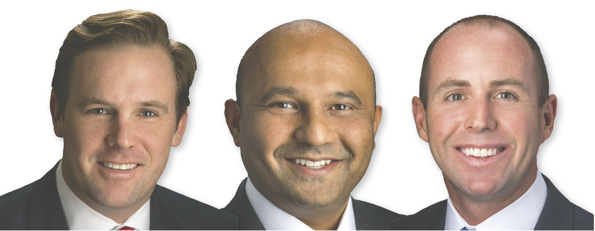 Brian Moulder, Dhaval Patel and Bobby Gatling