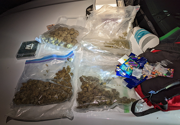 Drugs seized from Jason Chum. Photo courtesy of the FCSO