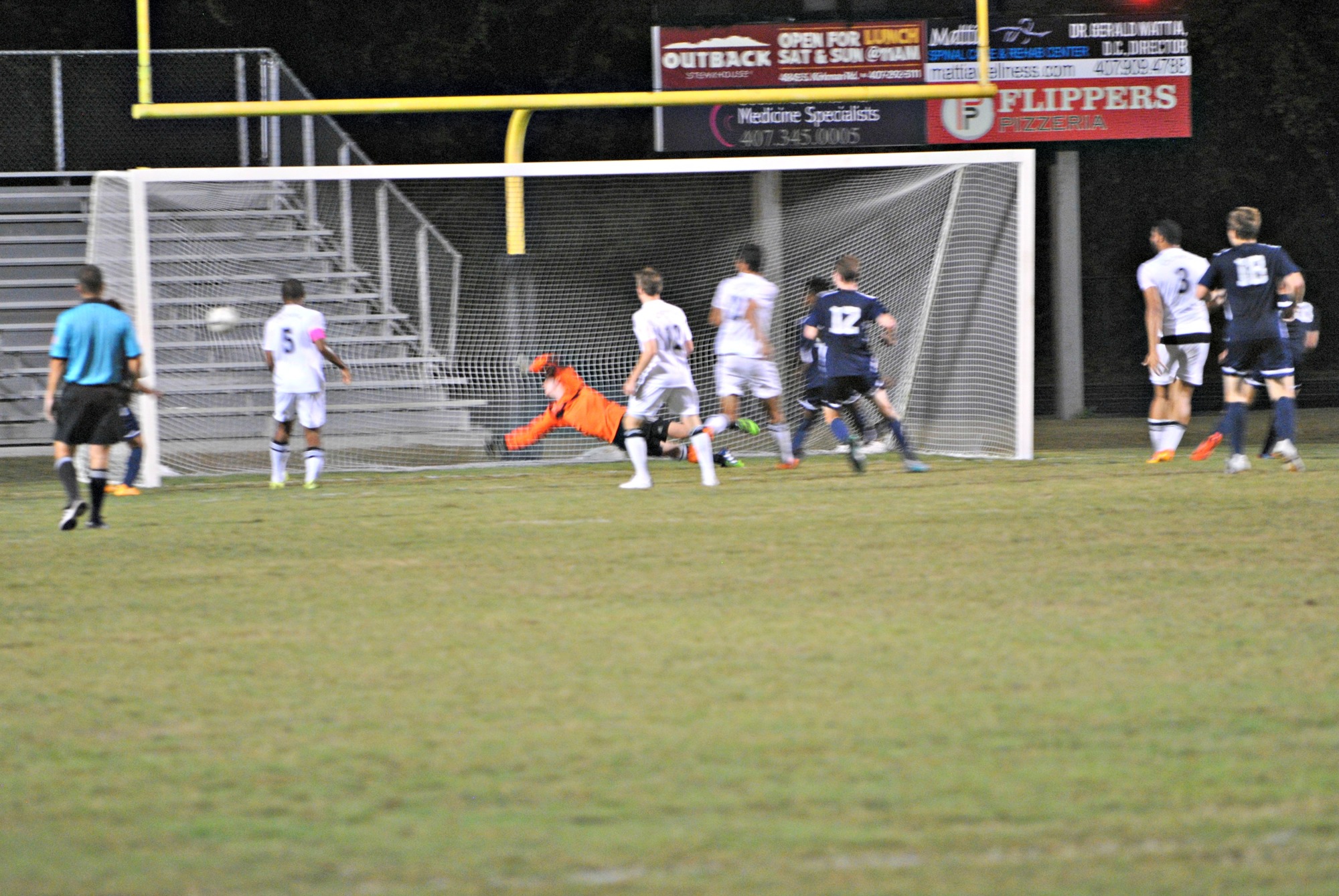 This Cesar Gonzalez free kick into the far corner of the net was the lone goal for the Panthers.