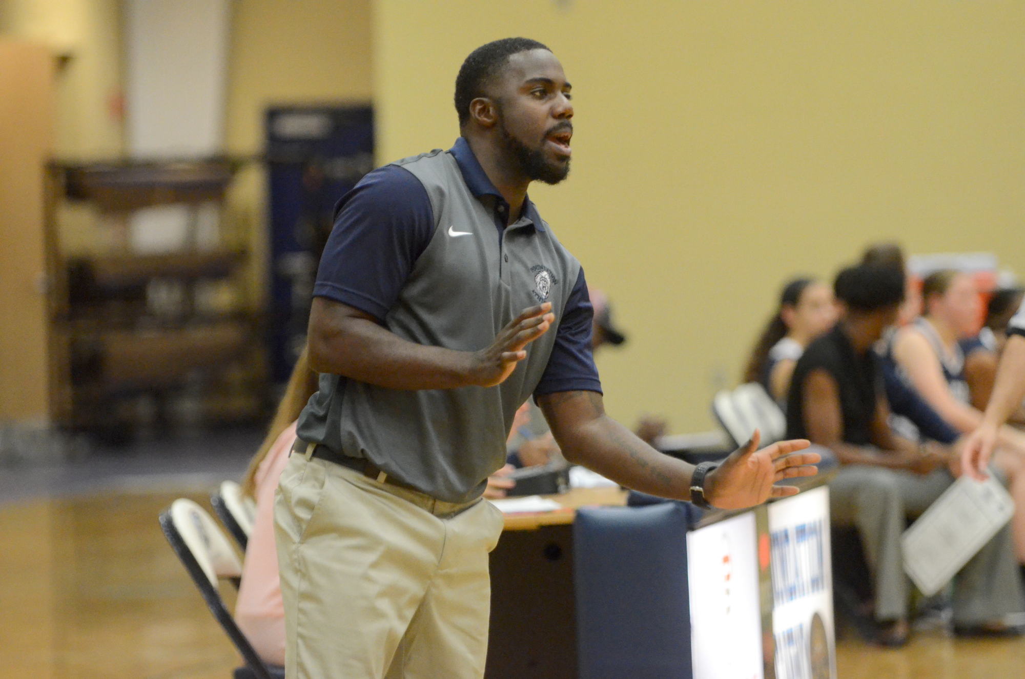 Foundation Academy's Dejon Everson is getting his first shot at being a head coach with the Lions' girls varsity program.