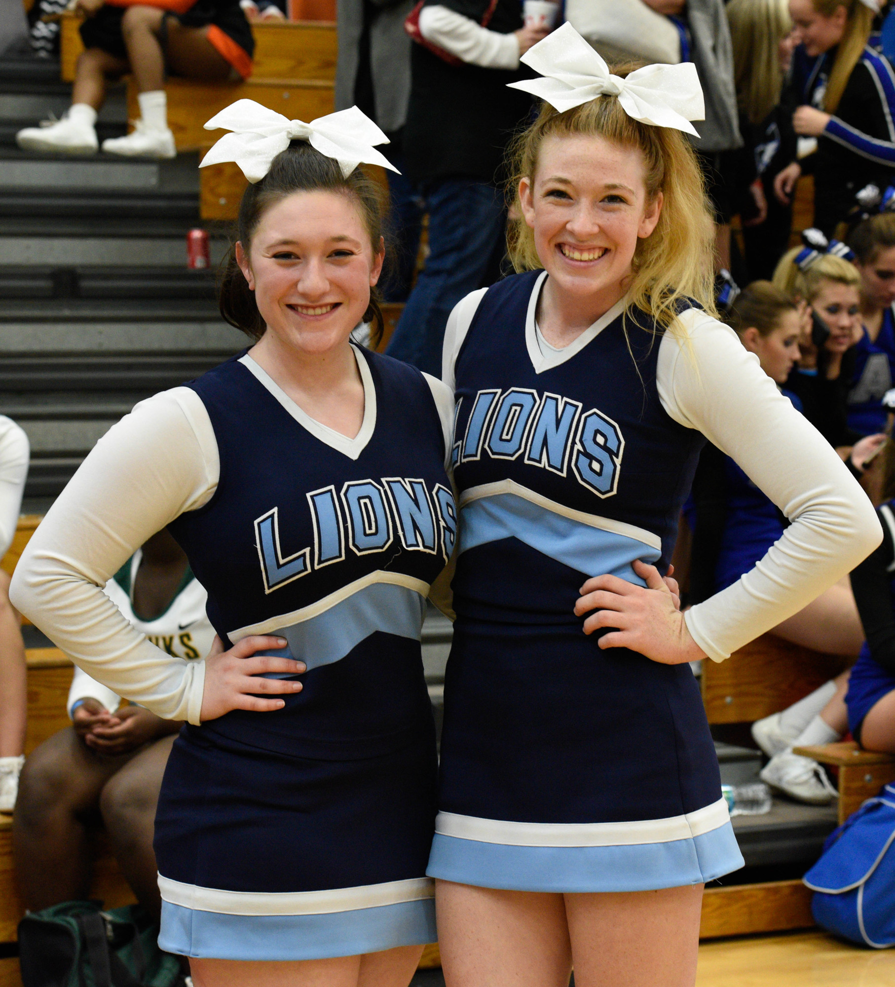 Captains Maddi DeStefano and Reilly Lord have played a big role in the Lions' success this season.