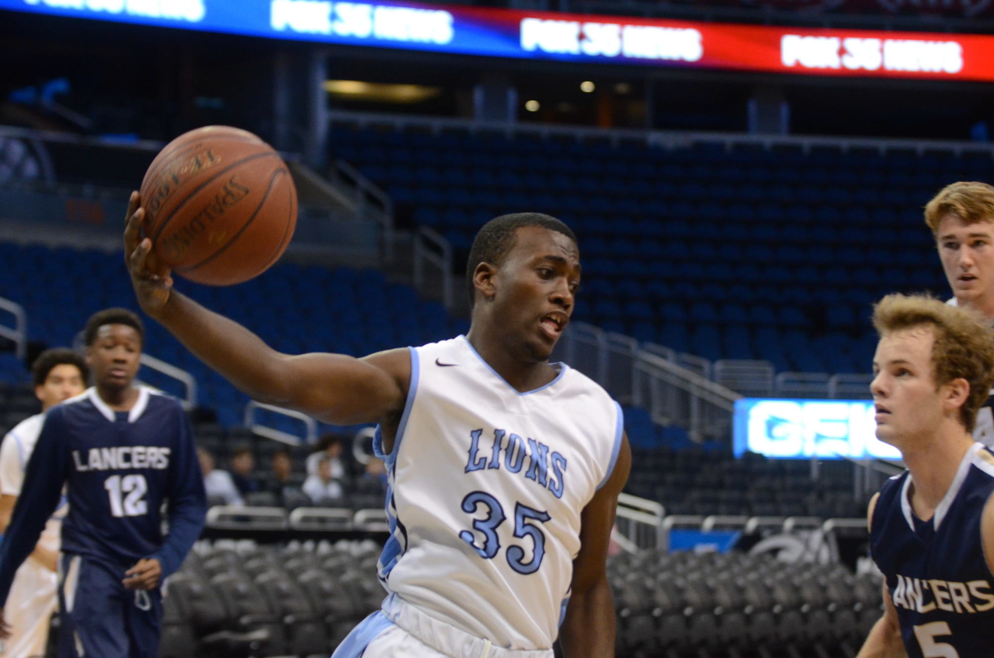 Jaquan Patterson and the Foundation Academy Lions are hopeful for an upset.