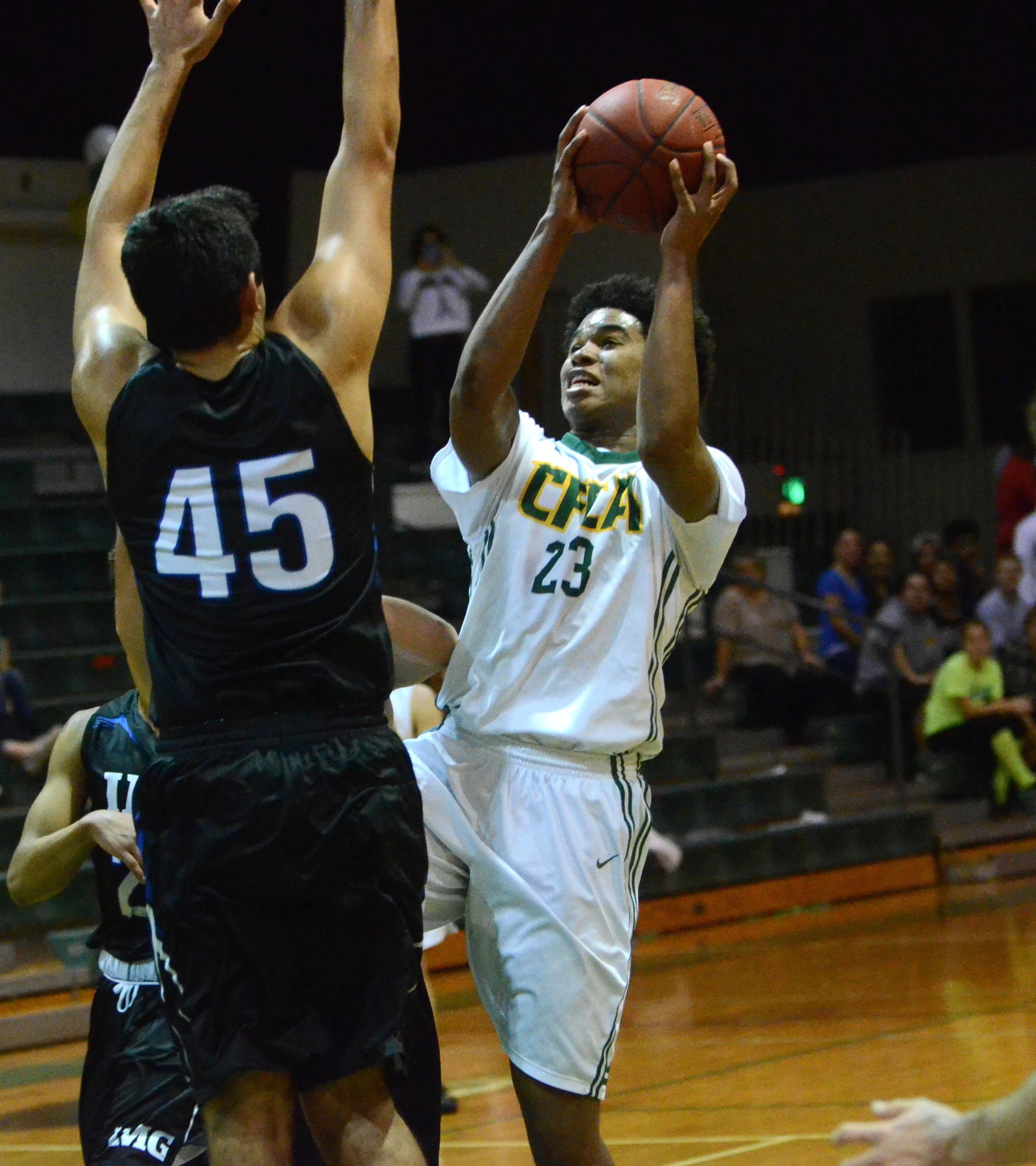 Junior Jacob Newman has played a big role in CFCA's success this season.