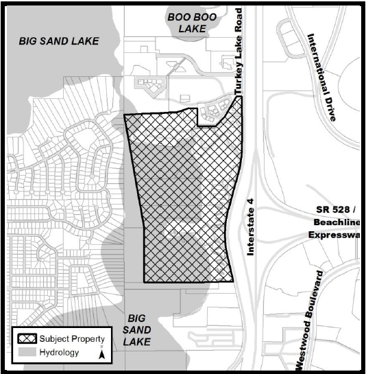 The notion of adding timeshares a stone’s throw from the Beachline/Interstate 4 interchange and Dr. P. Phillips Hospital did not please residents concerned with traffic.