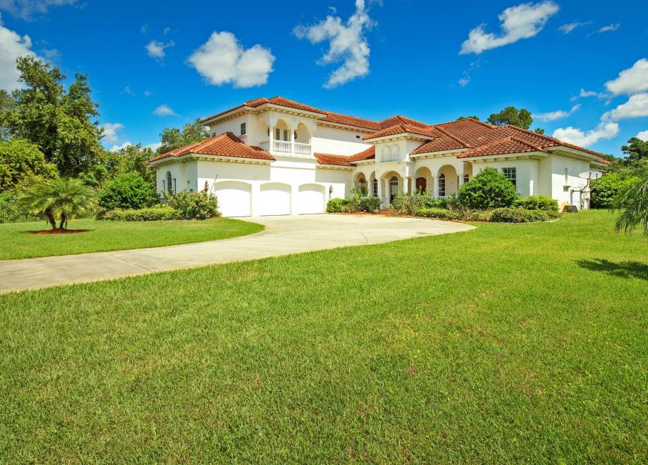 This Woodbridge home, at 3203 W. Orange Country Club Drive, Winter Garden, sold Jan. 29, for $801,000. This European-style custom home sits on more than two acres and is privately gated.