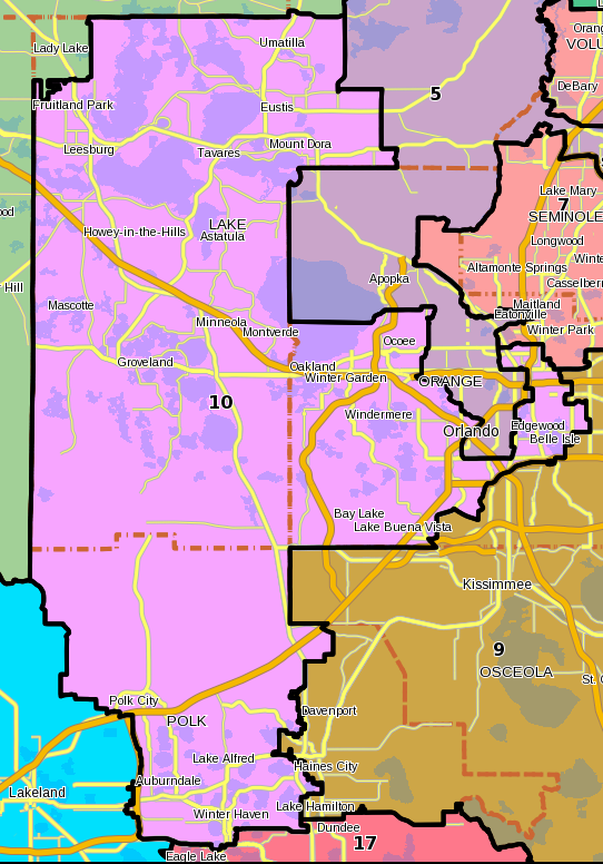 District 10 used to include large rural areas in several counties, meaning huge conservative bases.