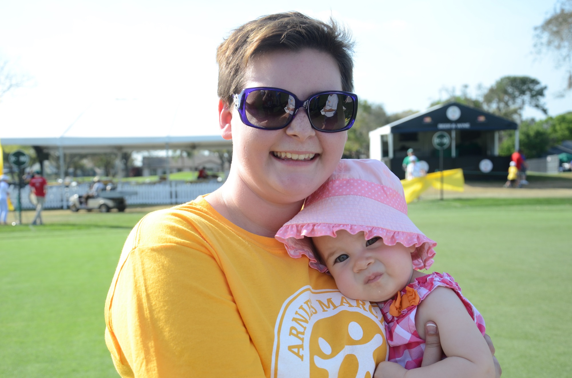 Elizabeth Pranger, 17, with Annora Pickens, nine months.