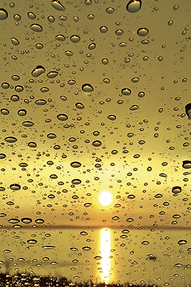 ILWO9-11 Crouch Rain Sunset