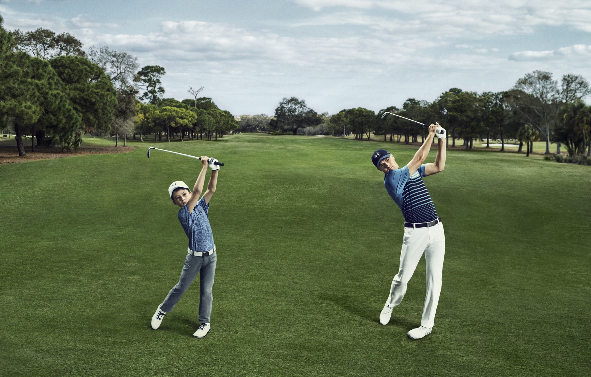 This ad with Bradley Royer and Jordan Spieth was featured on the Under Armour Next website.