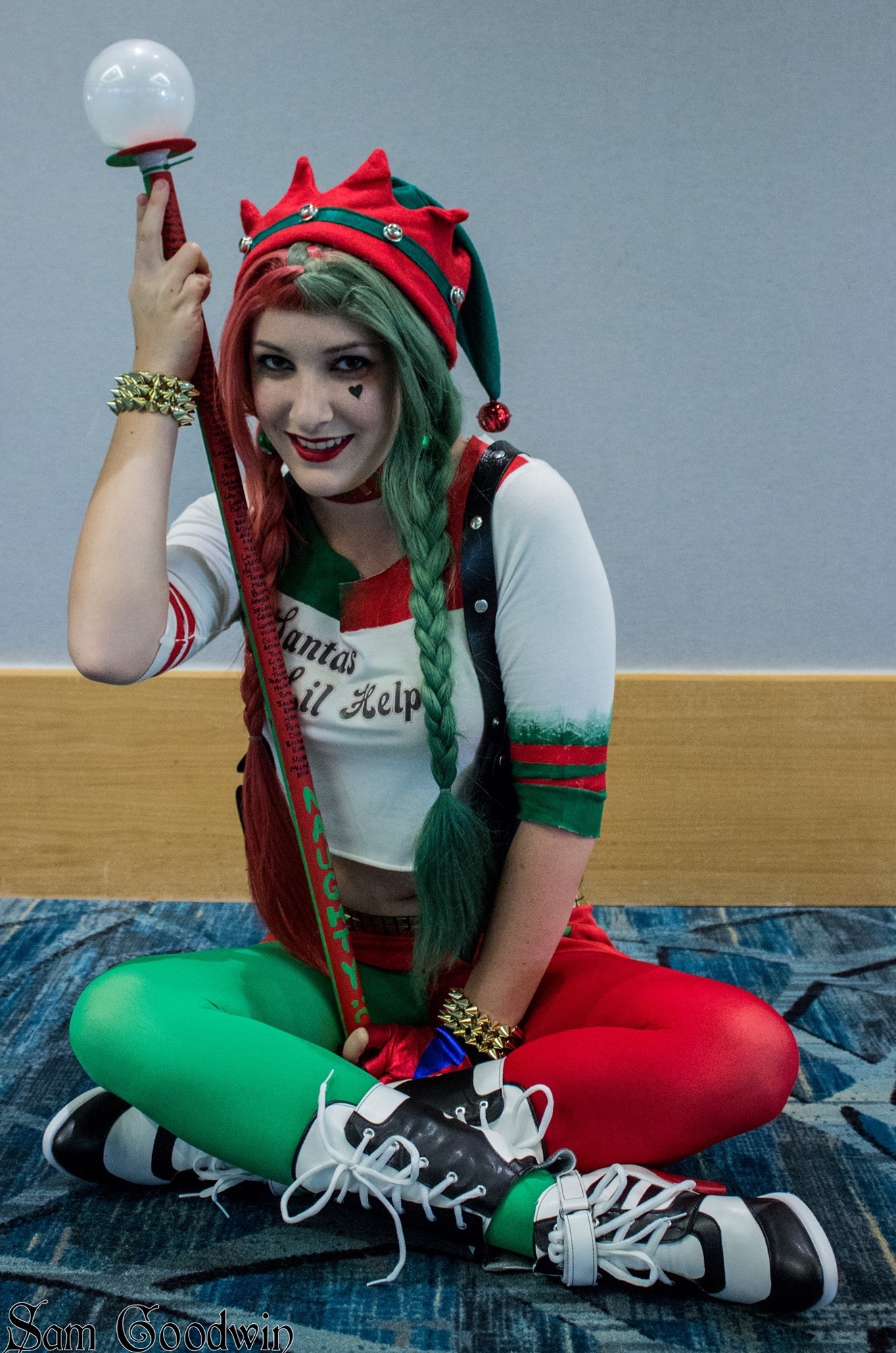  Rachel Bahr's favorite character to cosplay is Harley Quinn. (Courtesy of Sam Goodwin Photography)