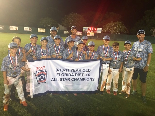 The Dr. Phillips 11-year-olds went undefeated in the district tournament.