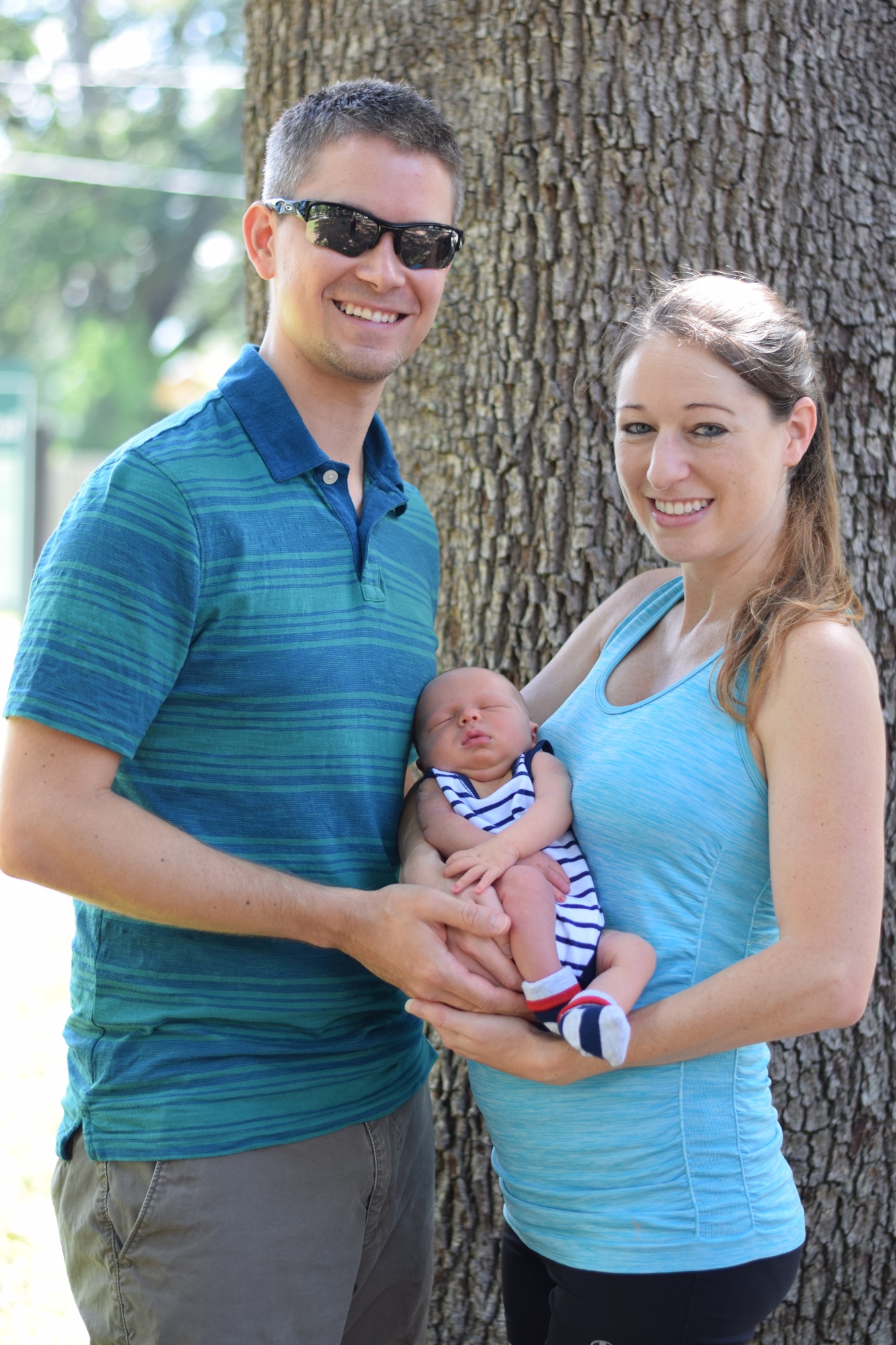 Ryker Ethan Yenisch was his mom’s running buddy throughout her pregnancy.