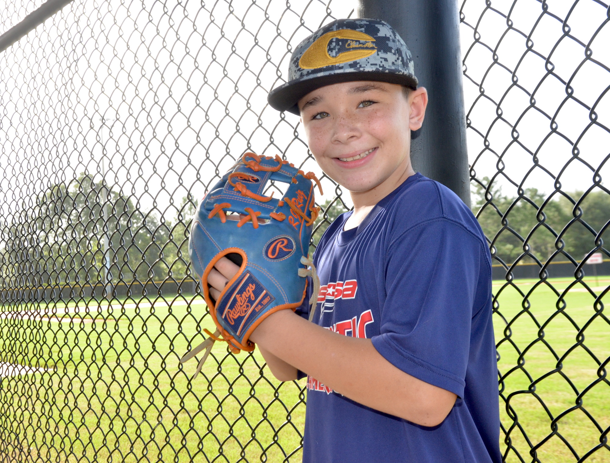 When he is pitching, Randy “RJ” Ruiz, 10, uses his fastball, changeup and a wicked slider.