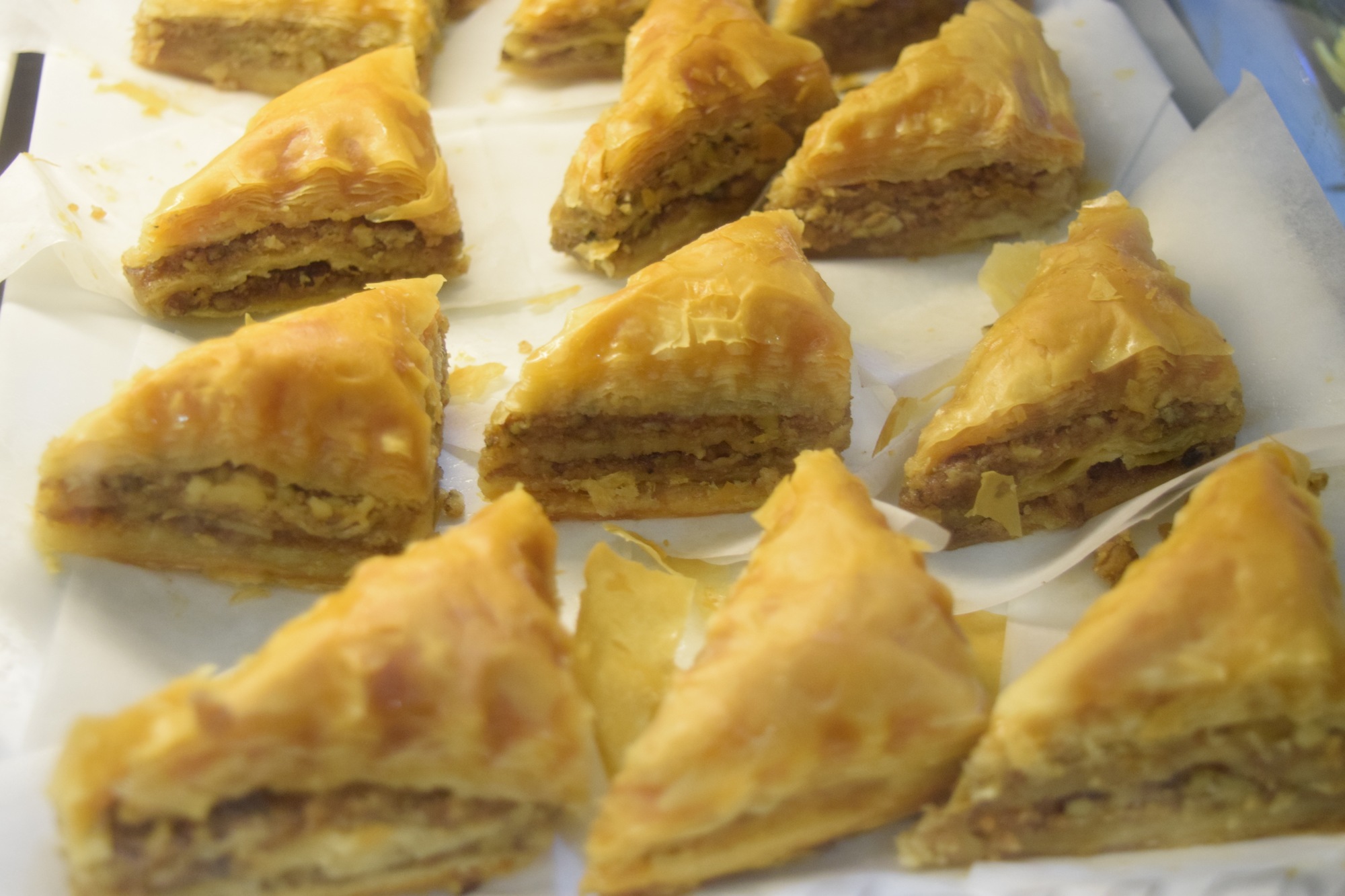 Baklava is among the Greek treats you can try at Little Greek Fresh Grill.