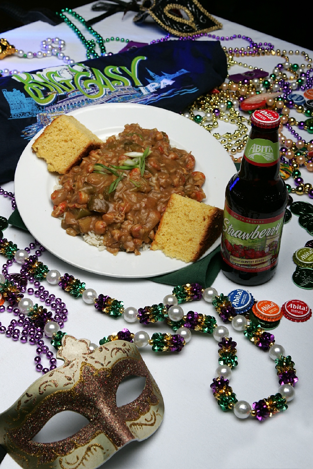 Crawfish Etouffee – one of The Big Easy's more popular dishes.