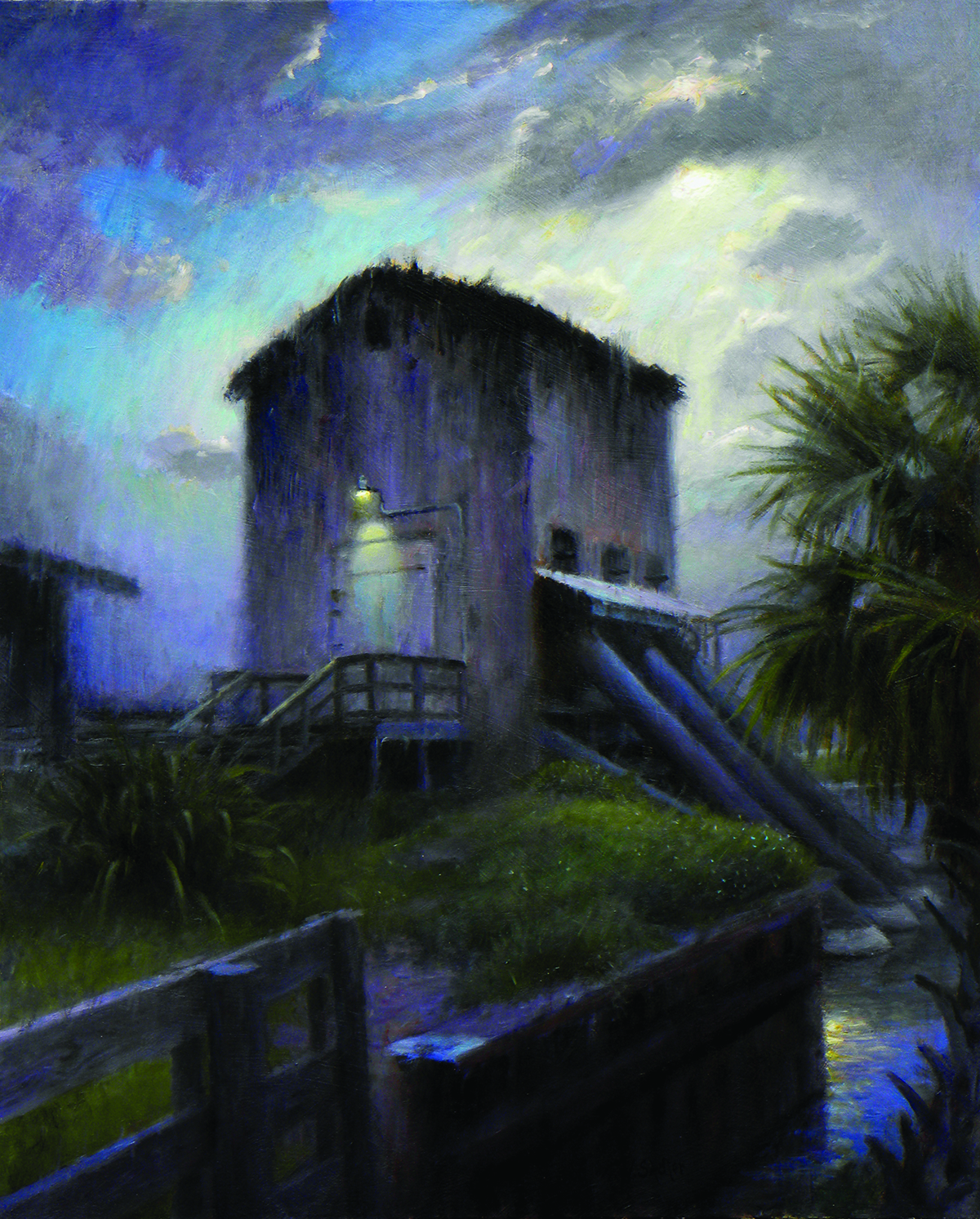Pump House Nocturne, by Tom Sadler.